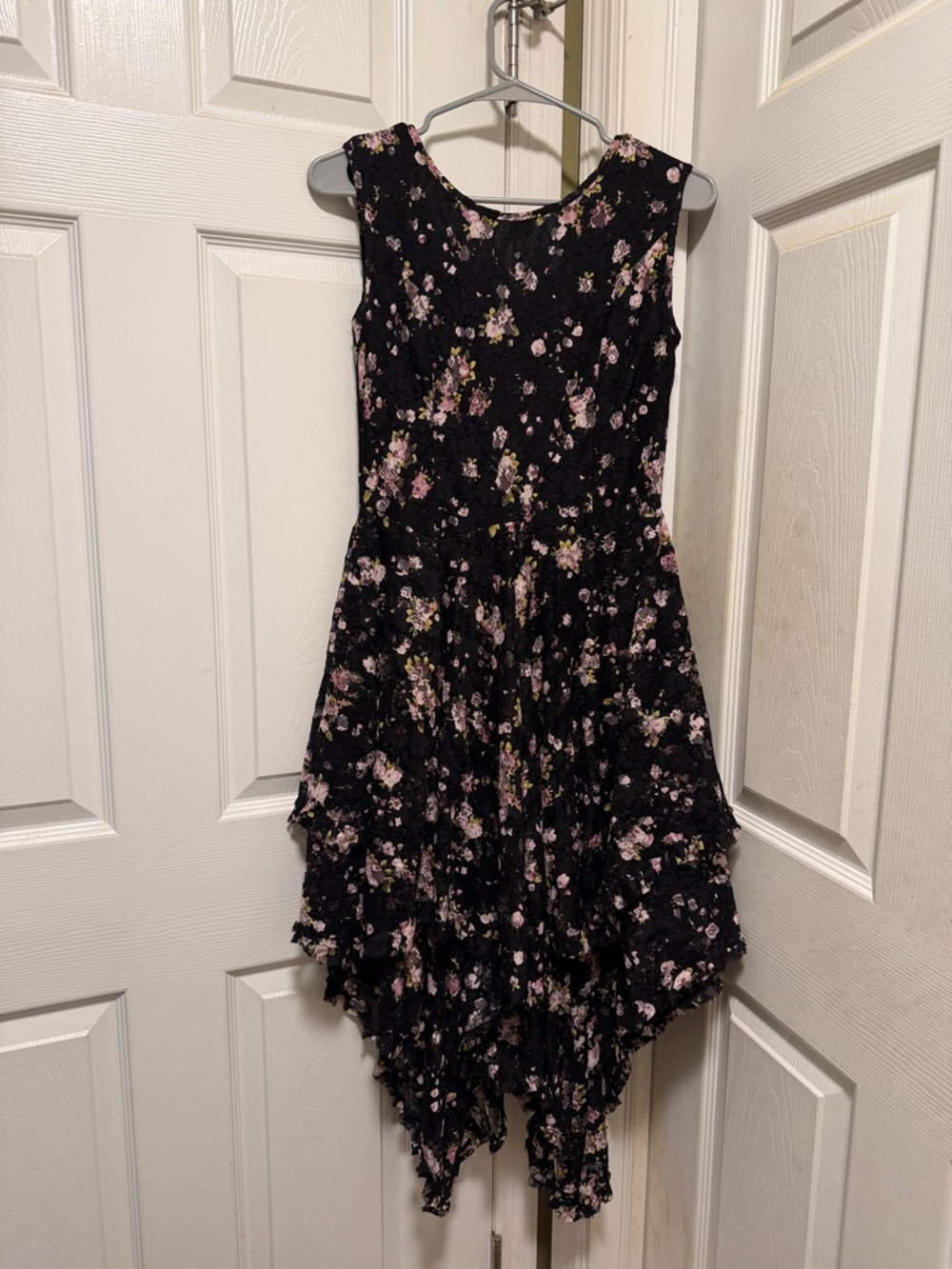 Black Floral Dress Size Medium